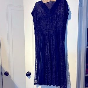 True vintage 1940s party dress. Size XL